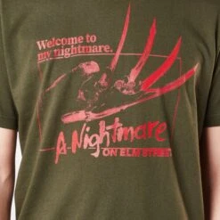A Nightmare On Elm Street Welcome To My Nightmare Men's T-Shirt - Green 8 A Nightmare On Elm Street Welcome To My Nightmare Men's T-Shirt - Green -Fashion Clothing Shop 12699595 1794807820492916
