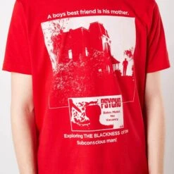 Psycho Mother Knows Best Men's T-Shirt - Red