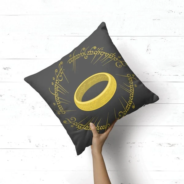 Lord Of The Rings The One Ring Square Cushion 5 Lord Of The Rings The One Ring Square Cushion - Image 3