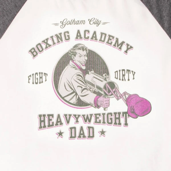 DC Batman Boxing Academy Men's Pyjama Set - White/Grey 4 DC Batman Boxing Academy Men's Pyjama Set - White/Grey - Image 2