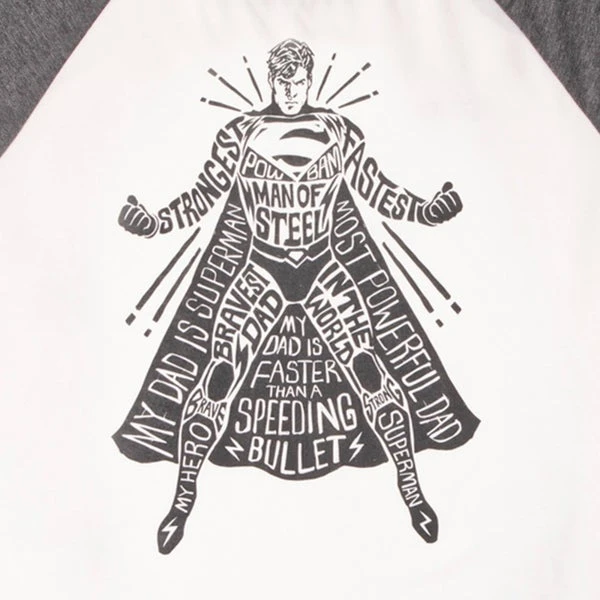 DC Superman Man Of Steel Men's Pyjama Set - White/Grey 4 DC Superman Man Of Steel Men's Pyjama Set - White/Grey - Image 2