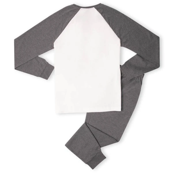 DC Superman Man Of Steel Men's Pyjama Set - White/Grey 5 DC Superman Man Of Steel Men's Pyjama Set - White/Grey - Image 3