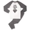 DC Dad You're My Superman Kids' Pyjamas - White/Grey 1 DC Dad You're My Superman Kids' Pyjamas - White/Grey -Fashion Clothing Shop 12967503 7524870043414310