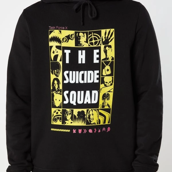 Suicide Squad Frame Hoodie - Black 7 Suicide Squad Frame Hoodie - Black - Image 5