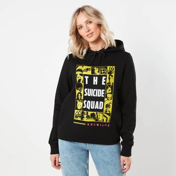 Suicide Squad Frame Hoodie - Black 5 Suicide Squad Frame Hoodie - Black - Image 3