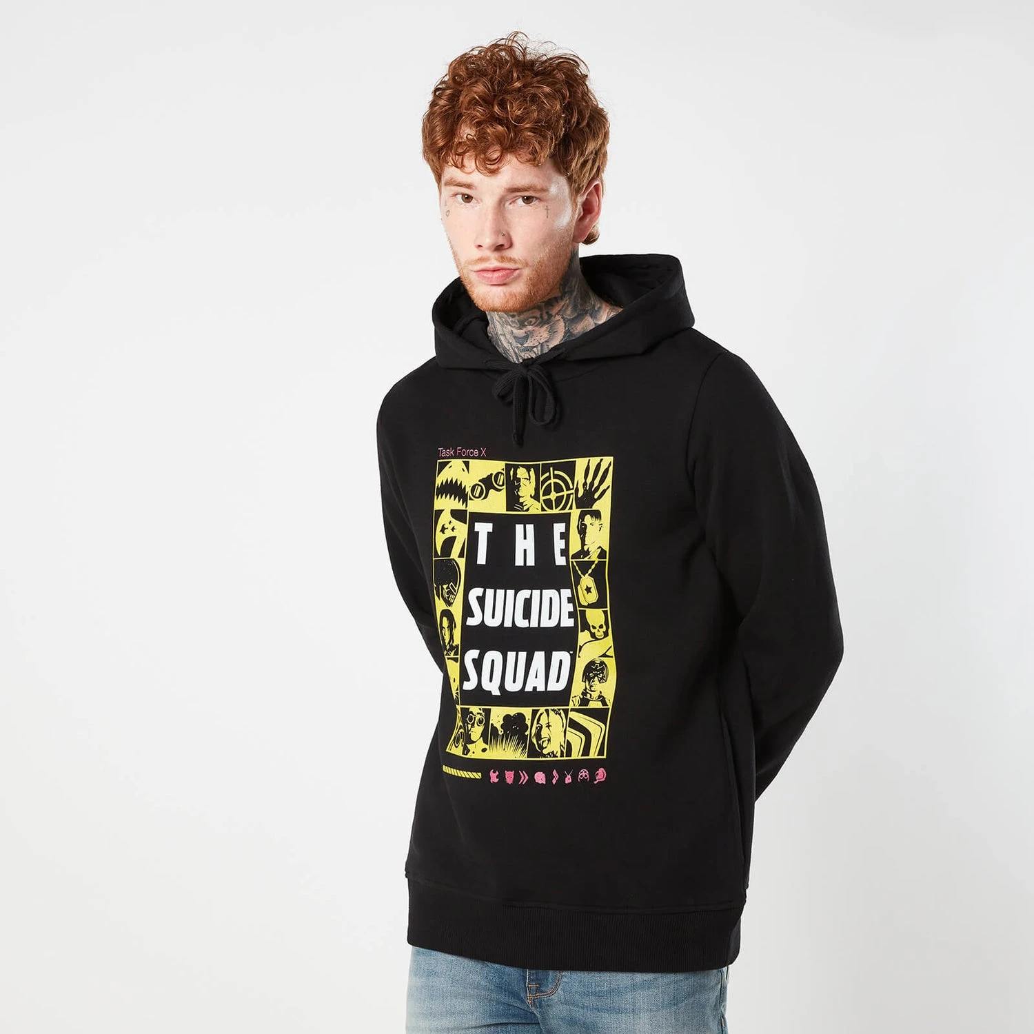 Suicide Squad Frame Hoodie - Black 3 Suicide Squad Frame Hoodie - Black