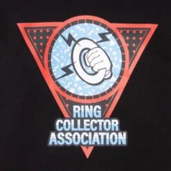 Sonic The Hedgehog Ring Collector Association Hoodie - Black -Fashion Clothing Shop 13050564 1894864257062493