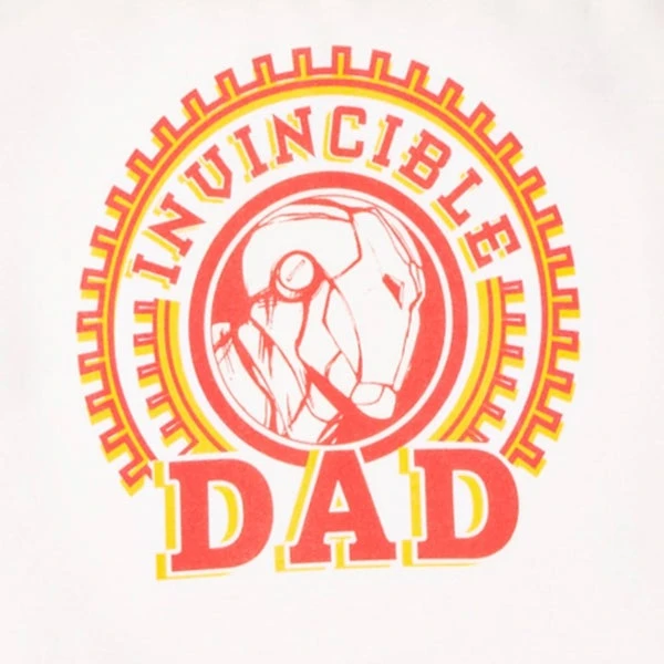 Marvel Invincible Dad Men's Pyjama Set - White/Grey 4 Marvel Invincible Dad Men's Pyjama Set - White/Grey - Image 2