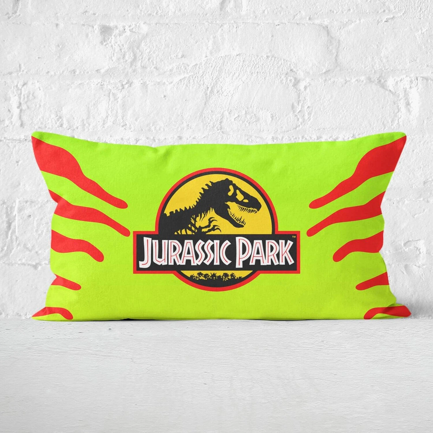 Jurassic Park Gradient Rectangular Cushion 3 Jurassic Park Gradient Rectangular Cushion