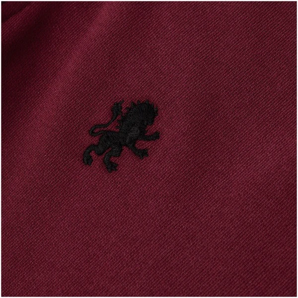 Gryffindor House Women's Funnel Neck Cropped Sweater - Burgundy 6 Gryffindor House Women's Funnel Neck Cropped Sweater - Burgundy - Image 4