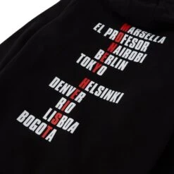 Money Heist Member Hoodie - Black 9 Money Heist Member Hoodie - Black -Fashion Clothing Shop 13208555 1334891443019326