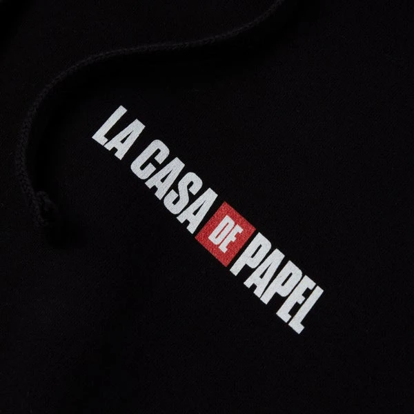 Money Heist Member Hoodie - Black 5 Money Heist Member Hoodie - Black - Image 3