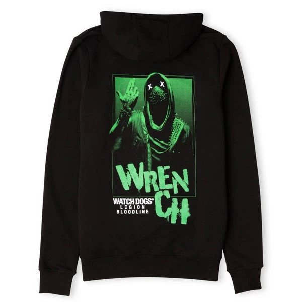 Watch Dogs Legion Wrench Hoodie - Black 4 Watch Dogs Legion Wrench Hoodie - Black - Image 2