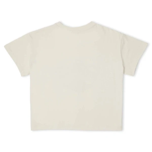 Harry Potter Honeydukes Skulls Women's Cropped T-Shirt - Cream 4 Harry Potter Honeydukes Skulls Women's Cropped T-Shirt - Cream - Image 2