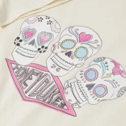 Harry Potter Honeydukes Skulls Women's Cropped T-Shirt - Cream 7 Harry Potter Honeydukes Skulls Women's Cropped T-Shirt - Cream -Fashion Clothing Shop 13245409 1624893325679316