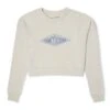 Harry Potter Honeydukes Women's Cropped Sweatshirt - Ecru Marl
