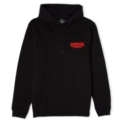 Stranger Things Poster Unisex Hoodie - Black