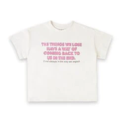 Harry Potter Luna Lovegood The Things We Lose Women's Cropped T-Shirt - Cream