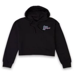 Harry Potter Luna Lovegood The Things We Lose Women's Cropped Hoodie - Black