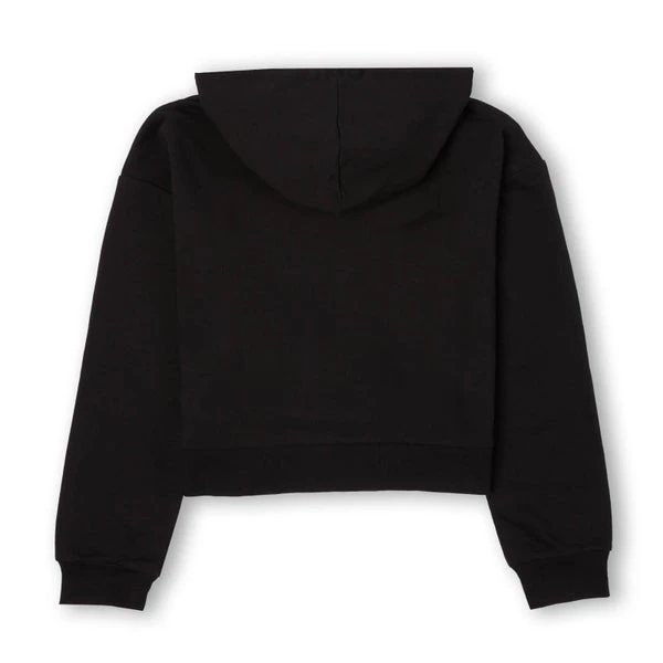 Apex Legends A Nessie Surfaces Women's Cropped Hoodie - Black 5 Apex Legends A Nessie Surfaces Women's Cropped Hoodie - Black - Image 3