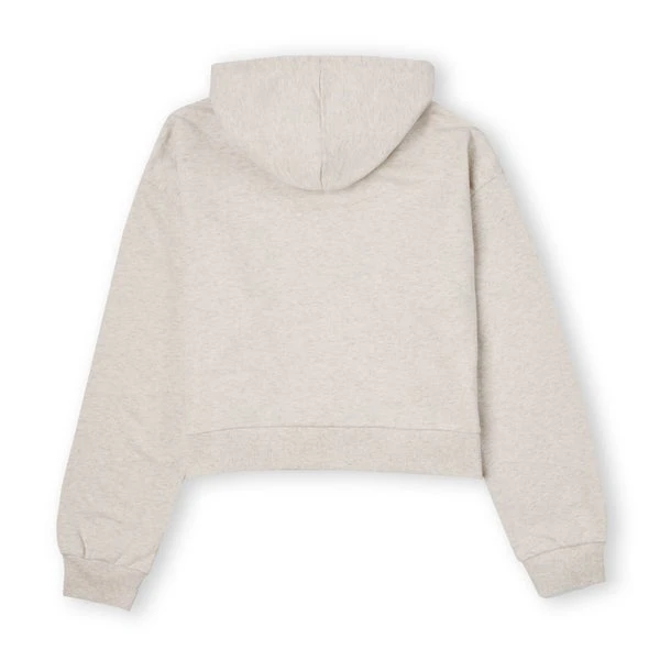 Apex Legends A Nessie Appears Women's Cropped Hoodie - Ecru Marl 5 Apex Legends A Nessie Appears Women's Cropped Hoodie - Ecru Marl - Image 3