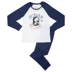 Disney Scream Queen Women's Pyjama Set - Navy White