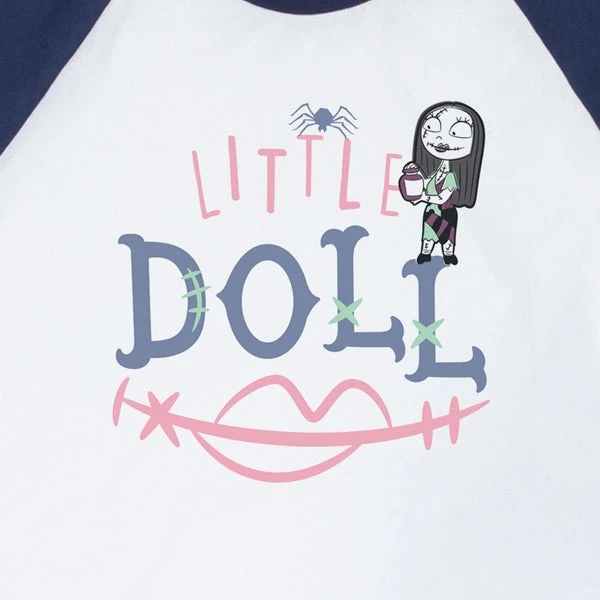 Disney Little Doll Women's Pyjama Set - Navy White 4 Disney Little Doll Women's Pyjama Set - Navy White - Image 2
