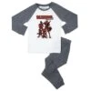 Marvel Deadpool Family Women's Pyjama Set - Grey White 2 Marvel Deadpool Family Women's Pyjama Set - Grey White -Fashion Clothing Shop 13442736 1094913589774498