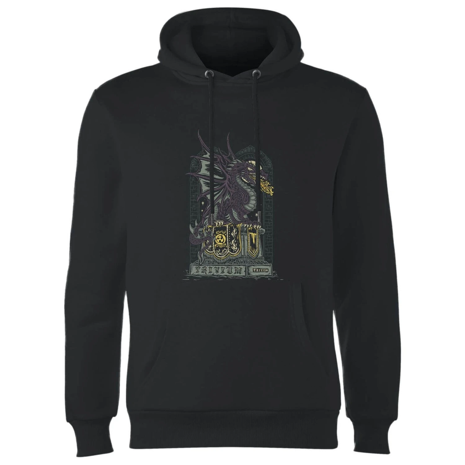 Trivium Dragon Hoodie - Black 3 Trivium Dragon Hoodie - Black