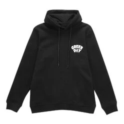 Green Day Bold Hoodie - Black