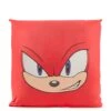 Sonic The Hedgehog Knuckles Face Square Cushion -Fashion Clothing Shop 13715686 1784946166422277