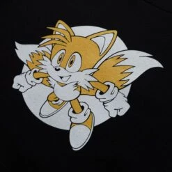 Sonic The Hedgehog Tails Fly Kids' Hoodie - Black 7 Sonic The Hedgehog Tails Fly Kids' Hoodie - Black -Fashion Clothing Shop 13715791 1674946427004140