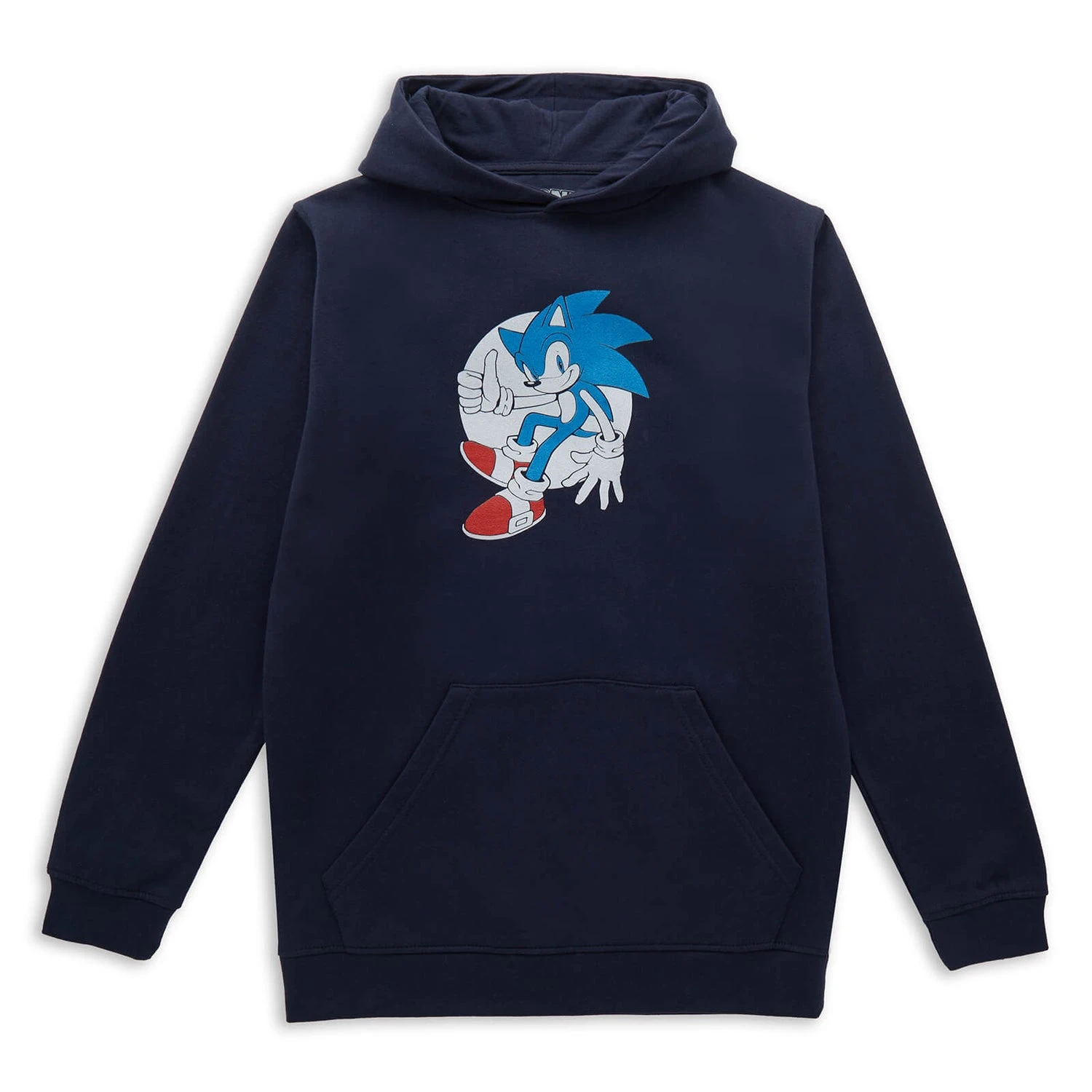 Sonic The Hedgehog Thumbs Up Kids' Hoodie - Navy 3 Sonic The Hedgehog Thumbs Up Kids' Hoodie - Navy