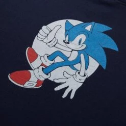 Sonic The Hedgehog Thumbs Up Kids' Hoodie - Navy 7 Sonic The Hedgehog Thumbs Up Kids' Hoodie - Navy -Fashion Clothing Shop 13715797 5064946427185667