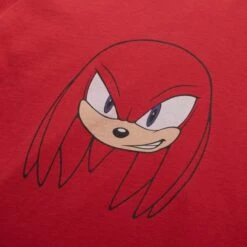 Sonic The Hedgehog Knuckles Face Kids' T-Shirt - Red 7 Sonic The Hedgehog Knuckles Face Kids' T-Shirt - Red -Fashion Clothing Shop 13715809 5674946427582435