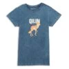 Fantastic Beasts Qilin Kids' T-Shirt - Navy Acid Wash