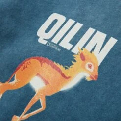 Fantastic Beasts Qilin Kids' T-Shirt - Navy Acid Wash 7 Fantastic Beasts Qilin Kids' T-Shirt - Navy Acid Wash -Fashion Clothing Shop 13740110 1474952683511040