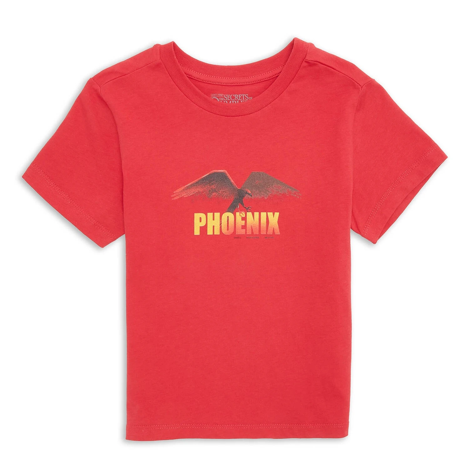 Fantastic Beasts Phoenix Kids' T-Shirt - Red 3 Fantastic Beasts Phoenix Kids' T-Shirt - Red
