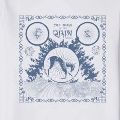 Fantastic Beasts Qilin Symbols Sweatshirt - White -Fashion Clothing Shop 13740278 1884951396419384