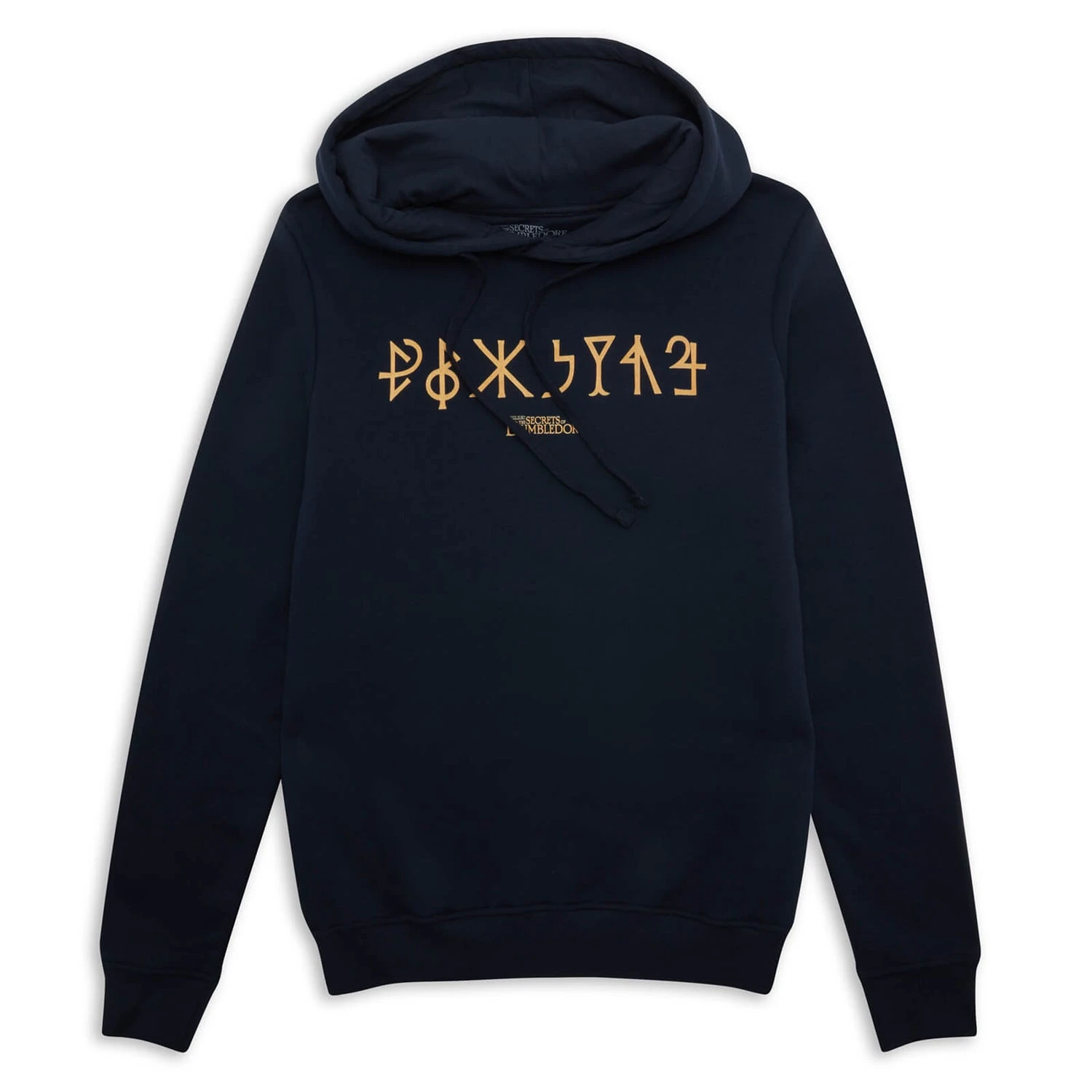 Fantastic Beasts Golden Symbols Hoodie - Navy 3 Fantastic Beasts Golden Symbols Hoodie - Navy