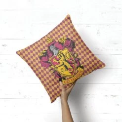 Harry Potter Gryffindor Square Cushion -Fashion Clothing Shop 13813843 5634955017529409