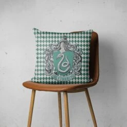 Harry Potter Slytherin Square Cushion 9 Harry Potter Slytherin Square Cushion -Fashion Clothing Shop 13813859 7964955017961652