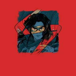 Ms Marvel Eyes Women's T-Shirt - Red -Fashion Clothing Shop 13887026 1924965609797343
