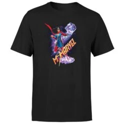 Ms Marvel Glass Fist Men's T-Shirt - Black