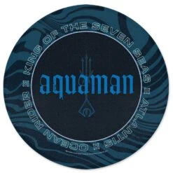 Aquaman Ocean Raider Round Bath Mat
