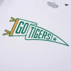 Stranger Things Go Tigers! Sweatshirt - White -Fashion Clothing Shop 13898504 1534970059376478