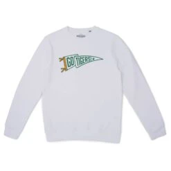 Stranger Things Go Tigers! Sweatshirt - White