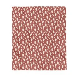 Autumn Acorns Fleece Blanket