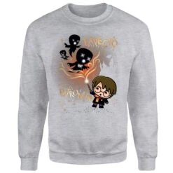 Harry Potter Kids Expecto Patronum Sweatshirt - Grey