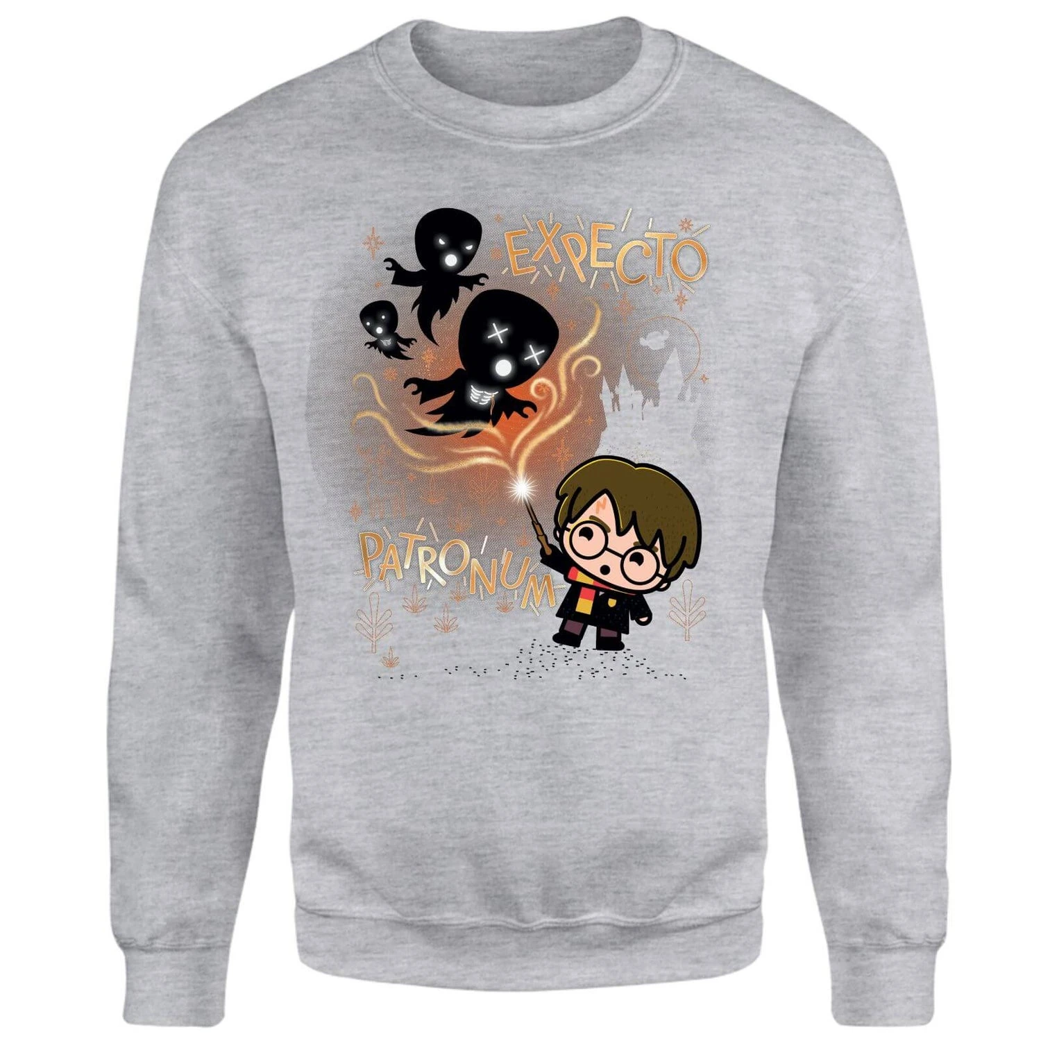 Harry Potter Kids Expecto Patronum Sweatshirt - Grey 3 Harry Potter Kids Expecto Patronum Sweatshirt - Grey
